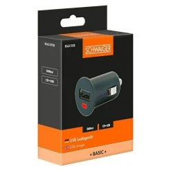 BAUHAUS Schwaiger USB-Adapter USB-A-Kupplung, Zigarettenanzünder-Stecker (SAE J563), Schwarz -Auto-Ausstattung Verkäufe 12 109