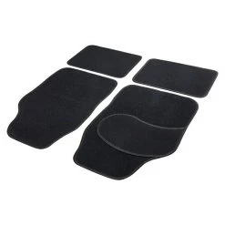 BAUHAUS Cartrend Kfz-Teppichmatten-Set Basic 4 -tlg., Schwarz, Geeignet Für: Alle Wagentypen