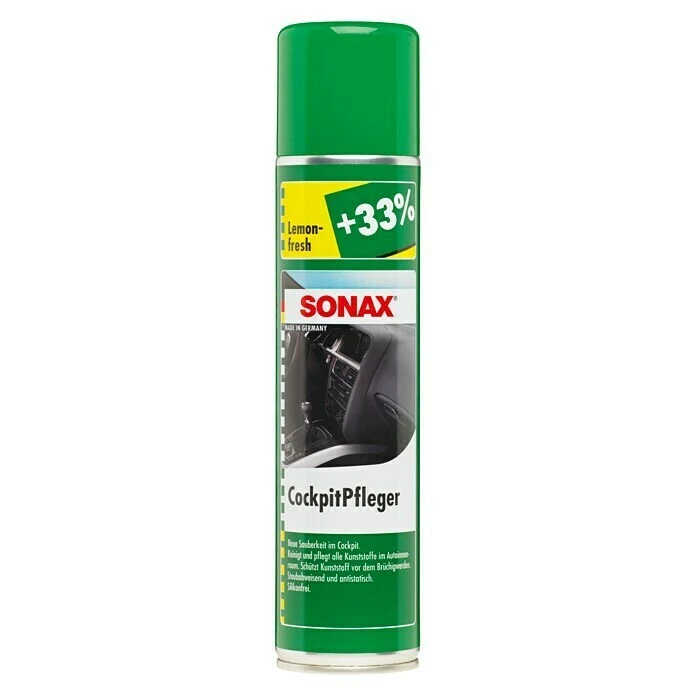 BAUHAUS Sonax Cockpit-Spray Lemon, 400 Ml 2 BAUHAUS Sonax Cockpit-Spray Lemon, 400 Ml