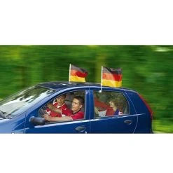 BAUHAUS UniTEC Autoflaggen Schwarz/Rot/Gold, 2 Stk. 5 BAUHAUS UniTEC Autoflaggen Schwarz/Rot/Gold, 2 Stk. -Auto-Ausstattung Verkäufe 12 208