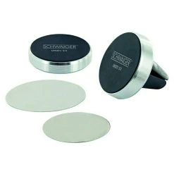 BAUHAUS Schwaiger Magnethalter Schwarz/Silber