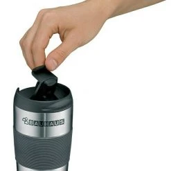 BAUHAUS Thermo-Trinkbecher BAUHAUS 0,4 L, Matt/Schwarz -Auto-Ausstattung Verkäufe 12 275