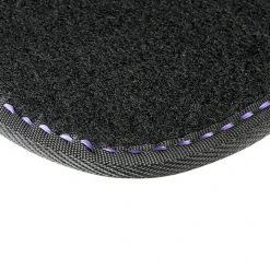 BAUHAUS Walser Autoteppich The Color 4 -tlg., Schwarz/Lila -Auto-Ausstattung Verkäufe 12 381