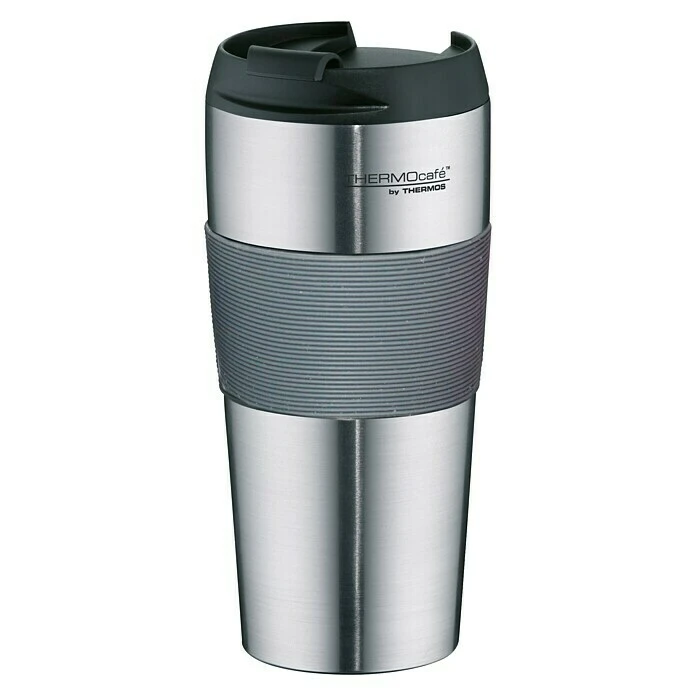 BAUHAUS Thermos Thermo-Trinkbecher ThermoPro 0,4 L, Matt/Grau 3 BAUHAUS Thermos Thermo-Trinkbecher ThermoPro 0,4 L, Matt/Grau