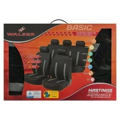 BAUHAUS Walser Autositzbezug Hastings Schwarz/Grau -Auto-Ausstattung Verkäufe 12 412