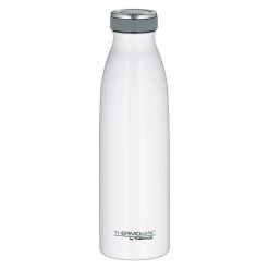 BAUHAUS Thermos Thermo-Trinkflasche 4067 0,5 L, Weiß