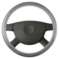 BAUHAUS Walser Lenkradhülle Soft Grip Grau, Passend Für: Lenkräder Ø 38 Cm