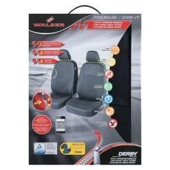 BAUHAUS Walser Autositz-Bezugs-Set Derby Schwarz, Polyester -Auto-Ausstattung Verkäufe 12 497