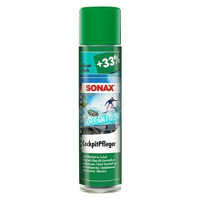 BAUHAUS Sonax Cockpit-Spray Ocean-Fresh Geeignet Für: Cockpit, 400 Ml 2 BAUHAUS Sonax Cockpit-Spray Ocean-Fresh Geeignet Für: Cockpit, 400 Ml