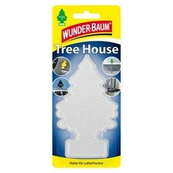 BAUHAUS Wunderbaum Lufterfrischer-Halterung Tree House Transparent, Passend Für: Wunderbaum Lufterfrischer