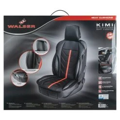 BAUHAUS Walser Autositzbezug Kimi Rot/Schwarz -Auto-Ausstattung Verkäufe 12 554