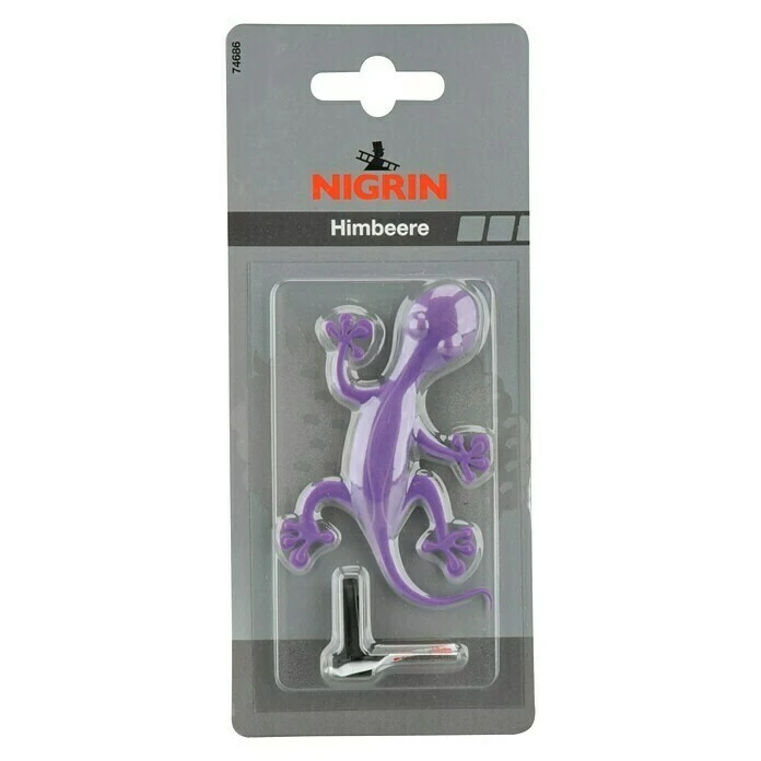 BAUHAUS Nigrin Lufterfrischer Gecko Himbeere, Wirkungsdauer: Ca. 5 Wochen 3 BAUHAUS Nigrin Lufterfrischer Gecko Himbeere, Wirkungsdauer: Ca. 5 Wochen