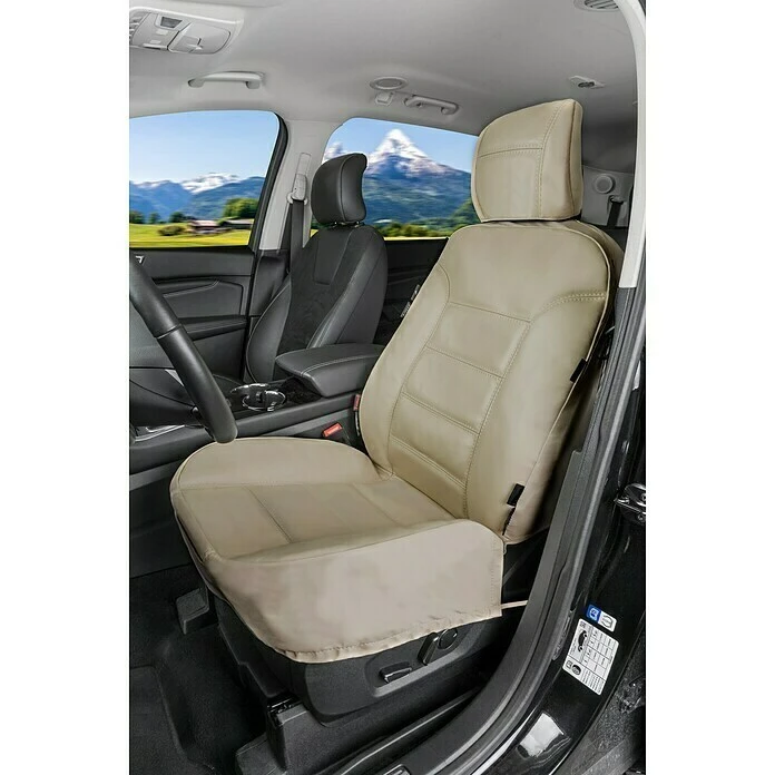 BAUHAUS Walser Autositzbezug Billy Beige, 1 Stk. 4 BAUHAUS Walser Autositzbezug Billy Beige, 1 Stk. – Bild 2