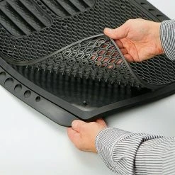 BAUHAUS UniTEC Kfz-Gummimatten-Set Gully 2 -tlg., Tropfgitter Abnehmbar -Auto-Ausstattung Verkäufe 12 659