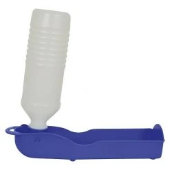 BAUHAUS Pets Travel Trinkflasche Fassungsvermögen: 500 Ml, Kunststoff, Blau/Transparent -Auto-Ausstattung Verkäufe 12 690