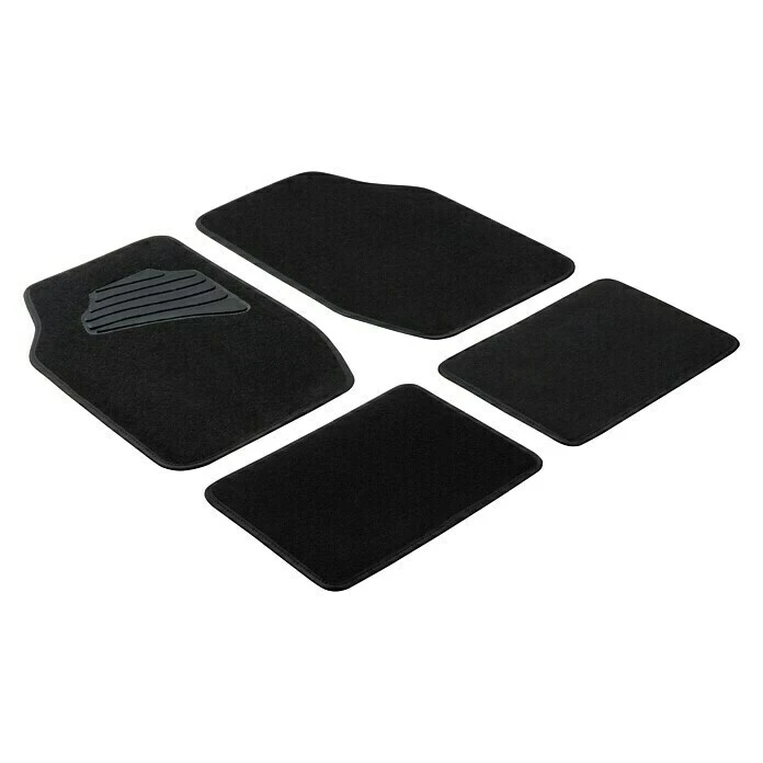 BAUHAUS Walser Kfz-Teppichmatten-Set Matrix Schwarz 3 BAUHAUS Walser Kfz-Teppichmatten-Set Matrix Schwarz