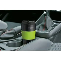 BAUHAUS Thermos Thermo-Trinkbecher ThermoPro 0,4 L, Schwarz/Lime Green -Auto-Ausstattung Verkäufe 12 709