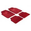 BAUHAUS Walser Kfz-Gummimatten-Set 4 -tlg., PVC, Rot/Metallic -Auto-Ausstattung Verkäufe 12 718