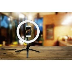 BAUHAUS Voltomat Smartphone-Halter Selfie Ring Light Weiß, USB A-Stecker -Auto-Ausstattung Verkäufe 12 91